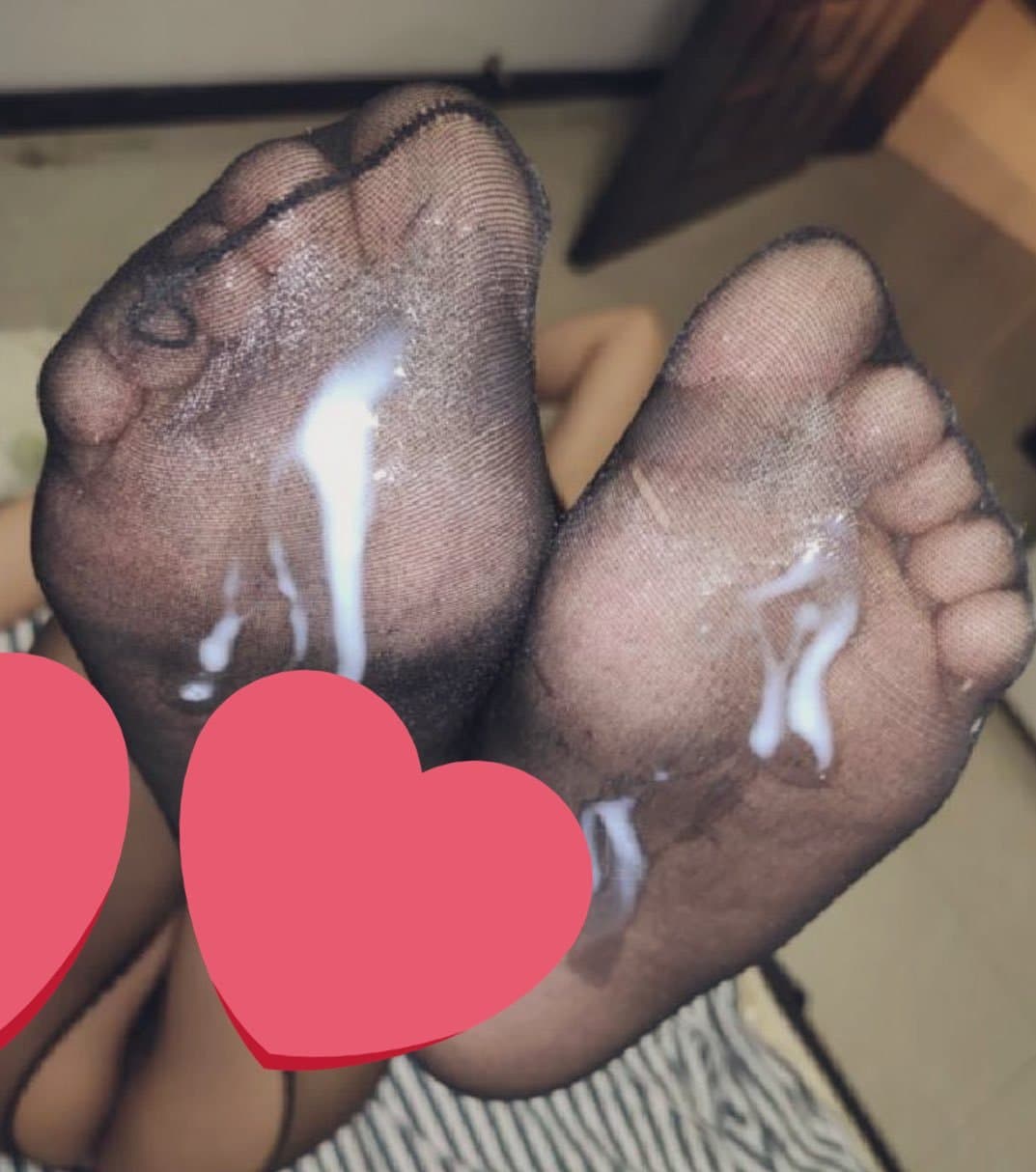 Asian feet / shoes & cum