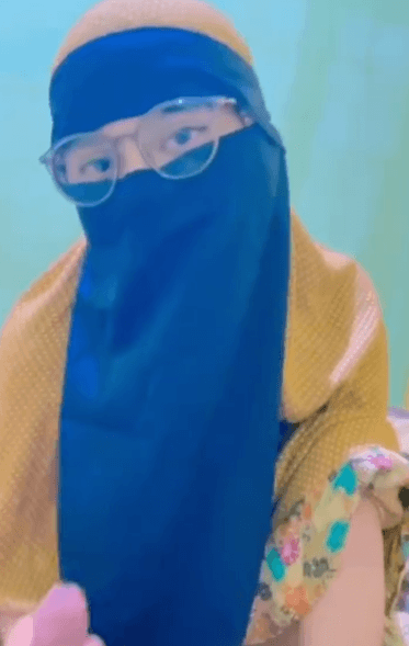 Click to view full size queenlisaa hijab cum in face hijab burqa niqab indonesia