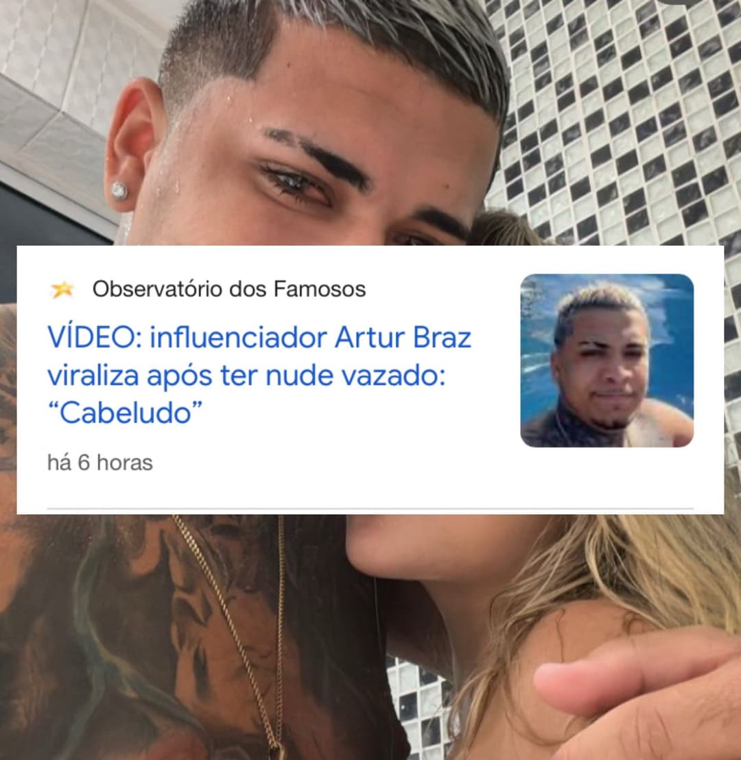 Video do Artur braz influencer de Recife que teve seu cu cabeludo vazado , para vocês que pediram ai