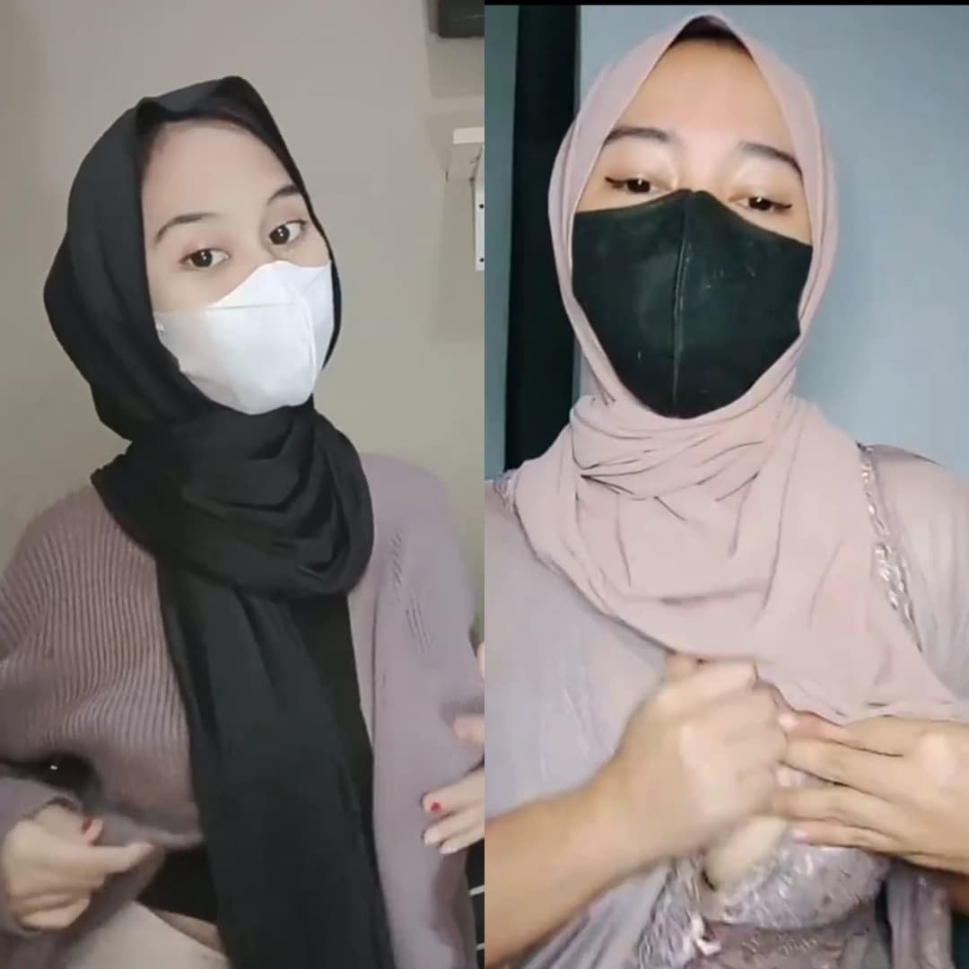 Awek tudung viral tele tayang tetek besar melayu sangap gemoy tiktok malay indo hijab sange jilbab