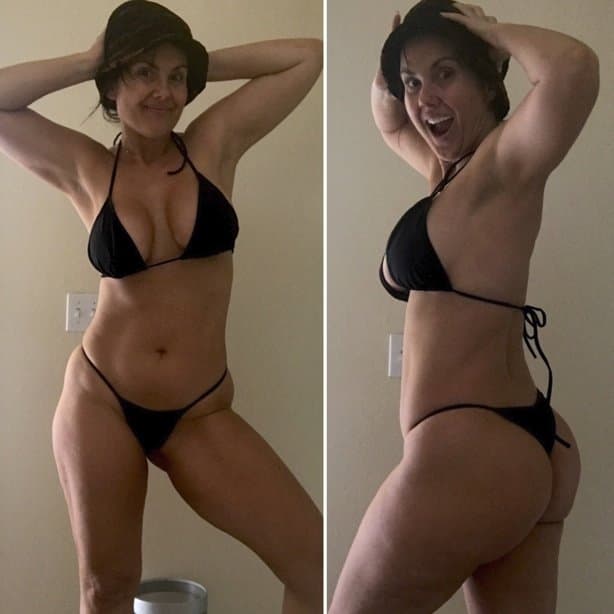 Best Friends mom Black bikini