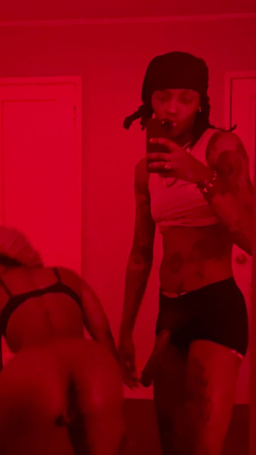 Black dyke stud ebony tomboy Tajee P2