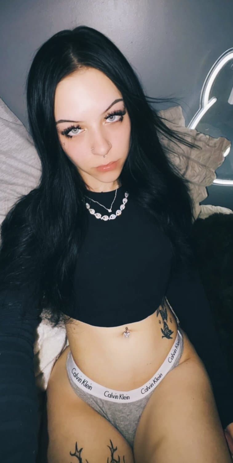 Finnish teen slut showing her calvin klein thongs