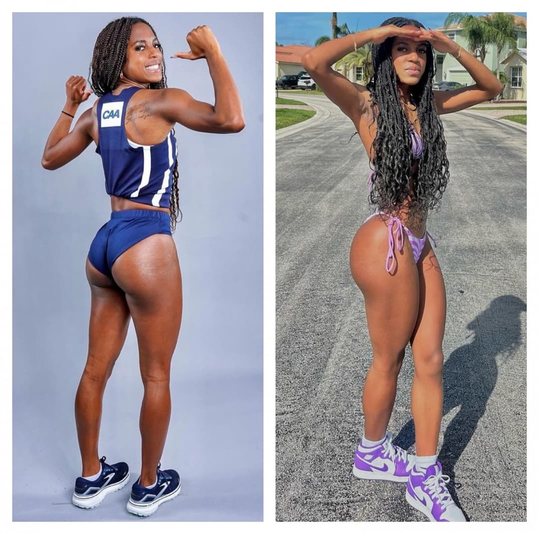 Ebony College Athlete Katiana (Bikini)(Uniform)