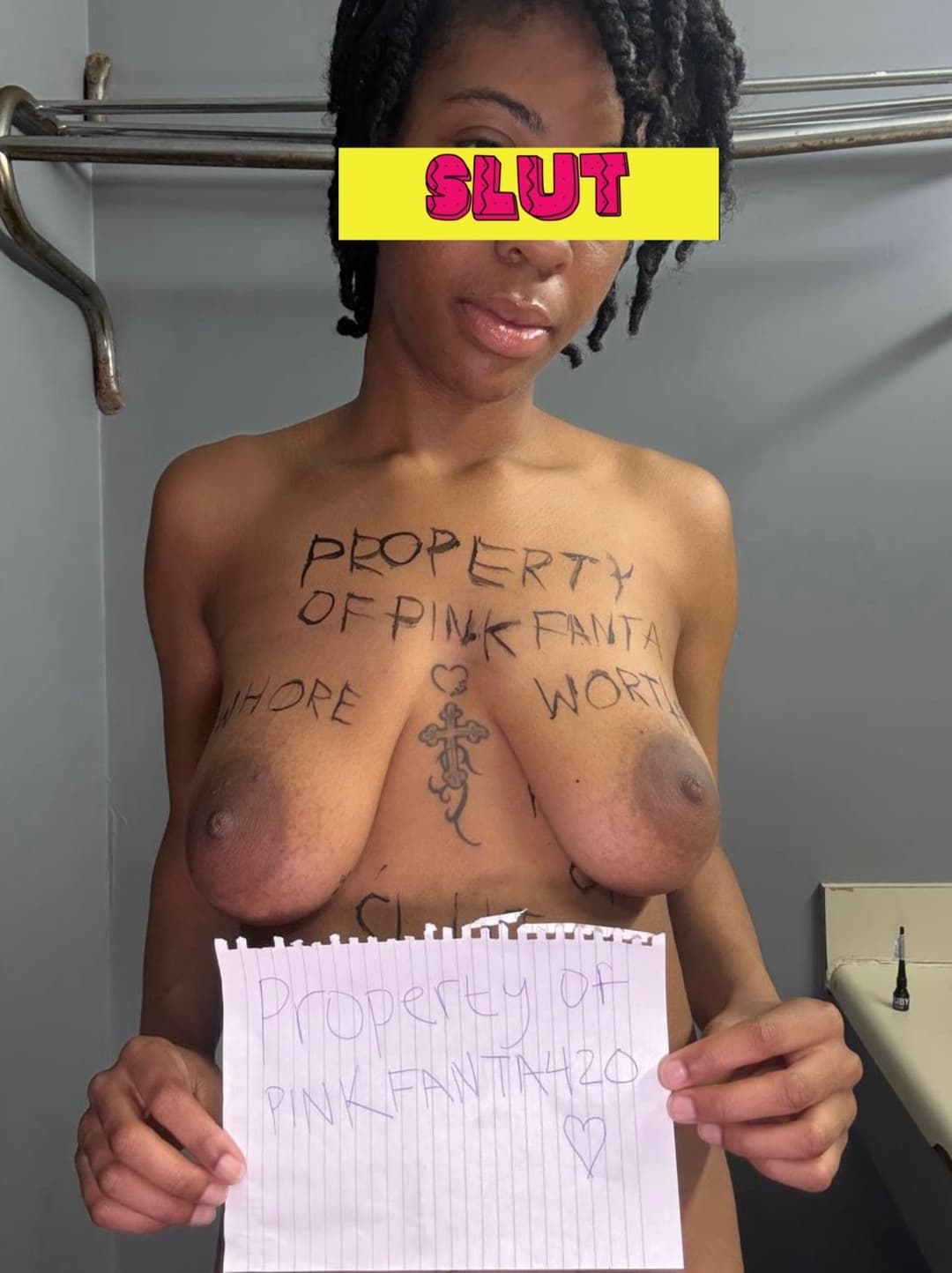 Slutty Ebony ready to drain your wallet ?? ?