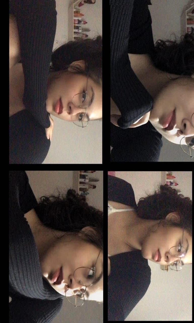 qual nota vocês dão para minha amiga? ela quer que alguém bata para ela