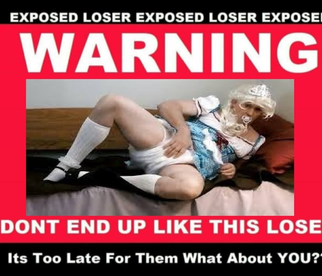 ABDL Diapered sissybaby Peter went in pretty blue dress