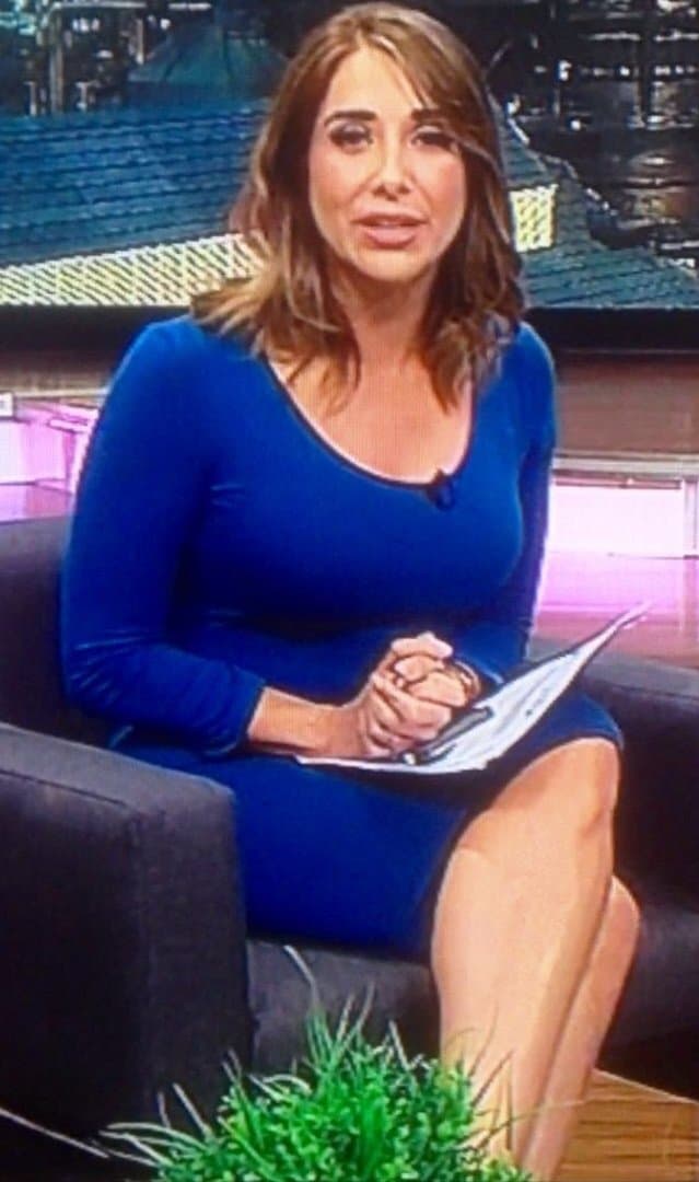 Hot Mexican news anchor. Sexy compilation.