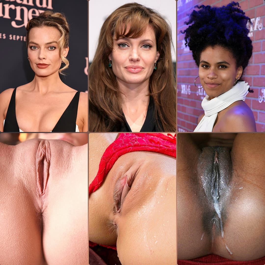 Click to view full size Margot Robbie. Zazie Beetz. Angelina Jolie. Captions