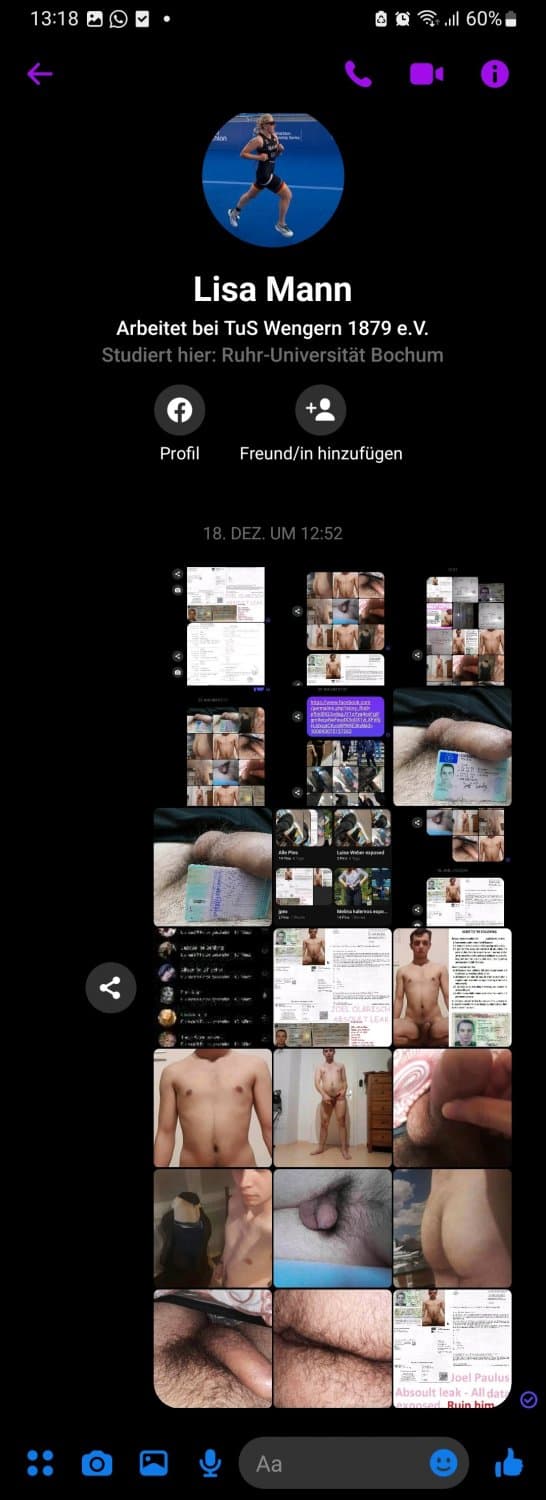 Joel paulus nude Id chat leak