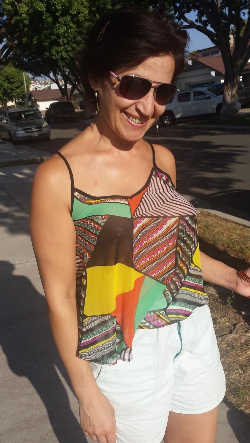 Click to view full size Fit Mature Trophy Wife Dressed Undressed Posing