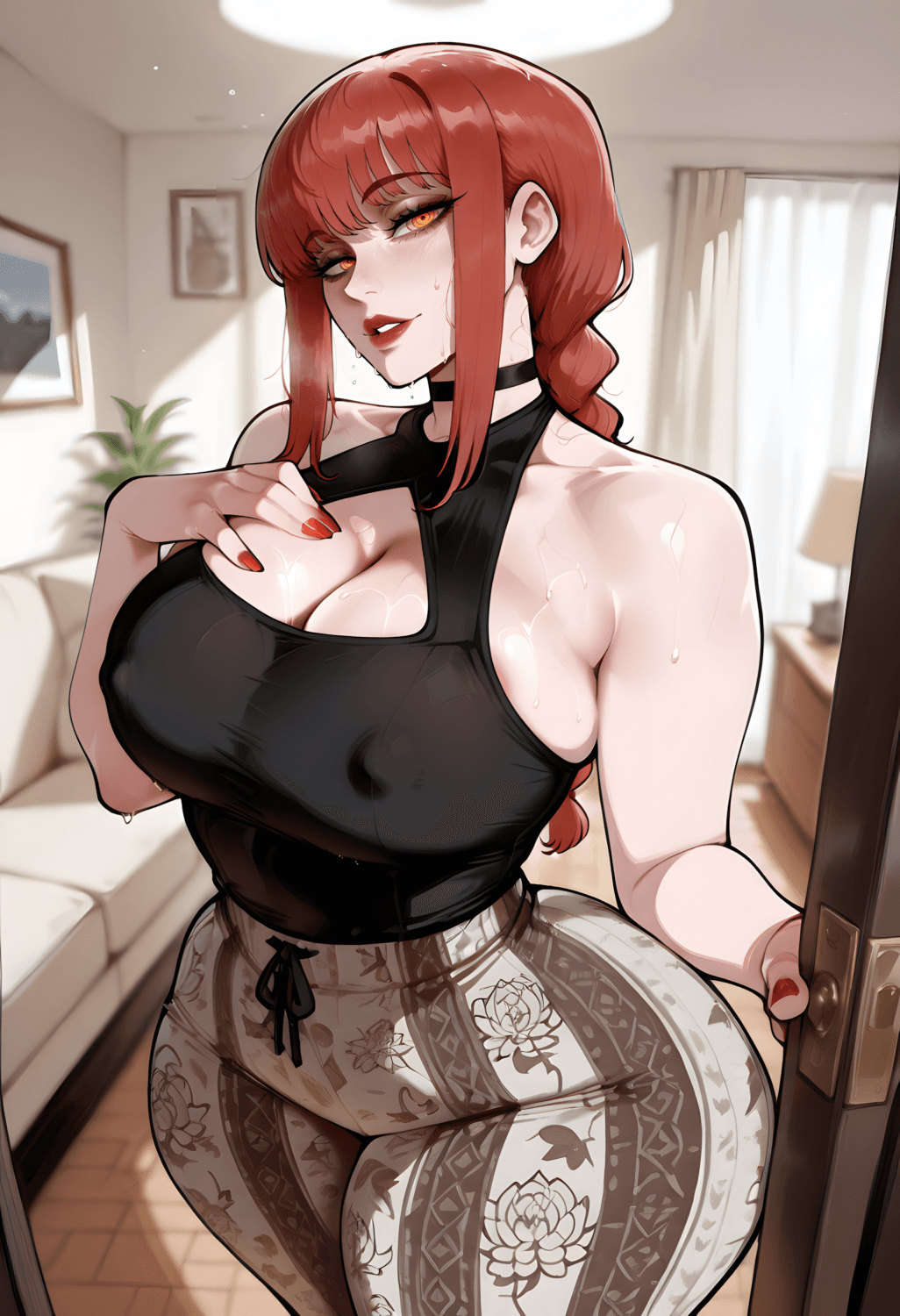 Makima | anime hentai 3d comics AI generated ahegao rule34 tits ass pawg NSFW patreon oil thicc oily