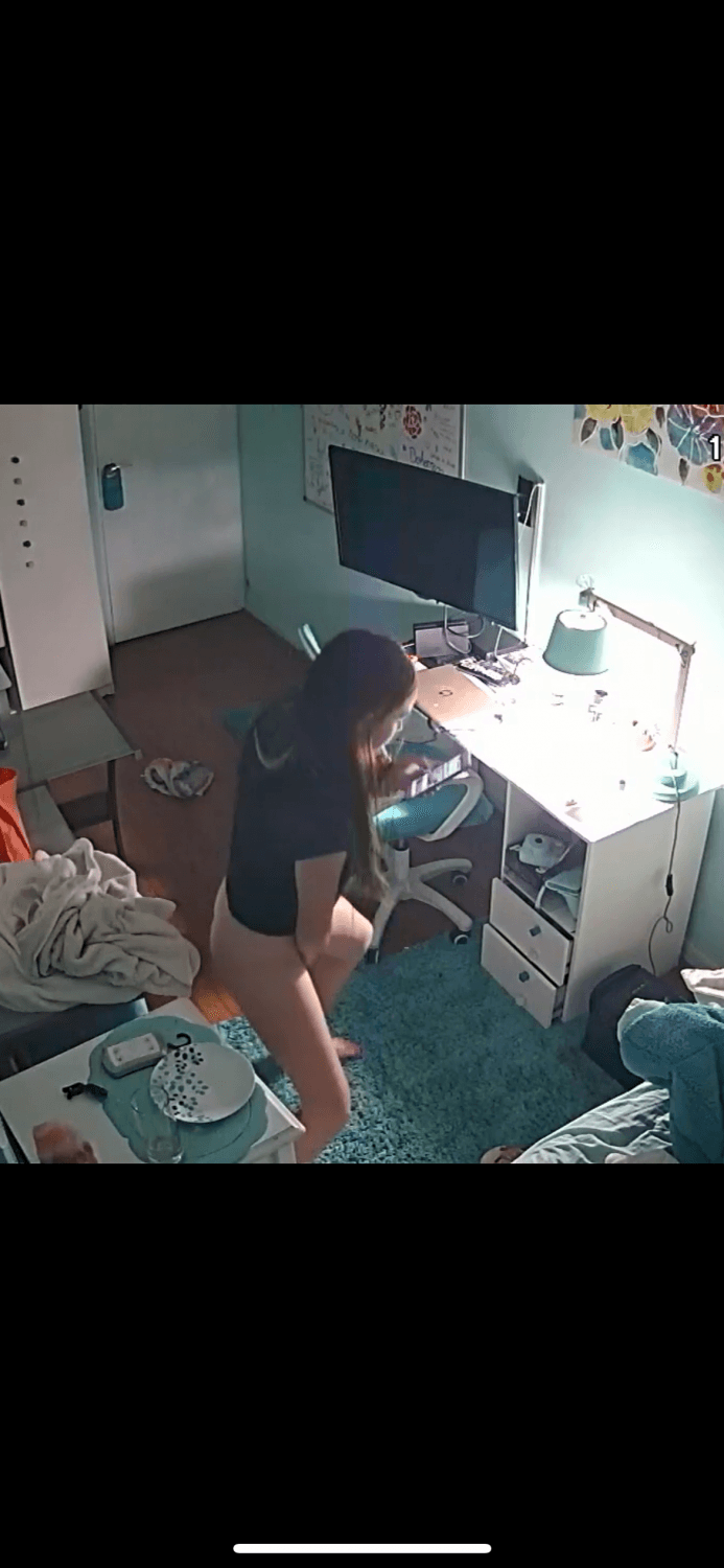 Click to view full size Masturbating Daughter Interrupted By Mom