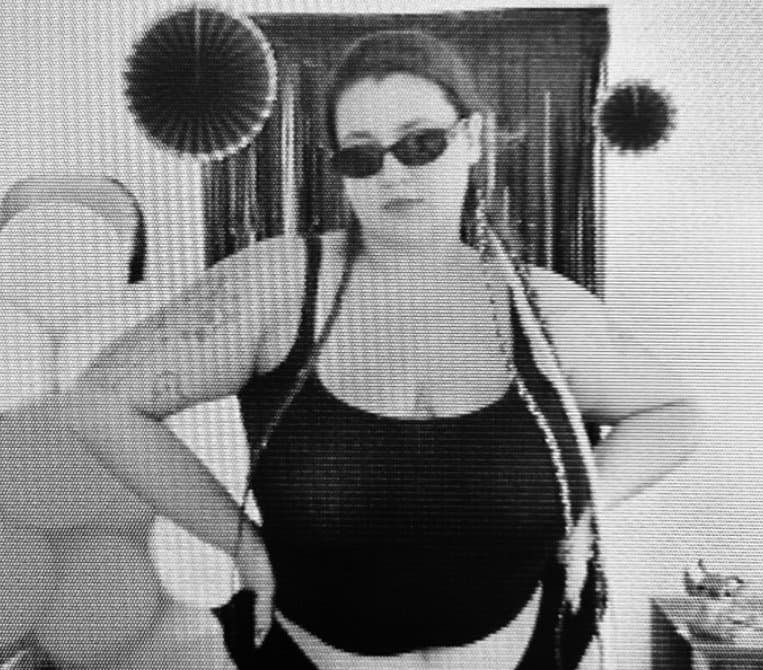 big boobs bbw showing her boobs under her Clothing