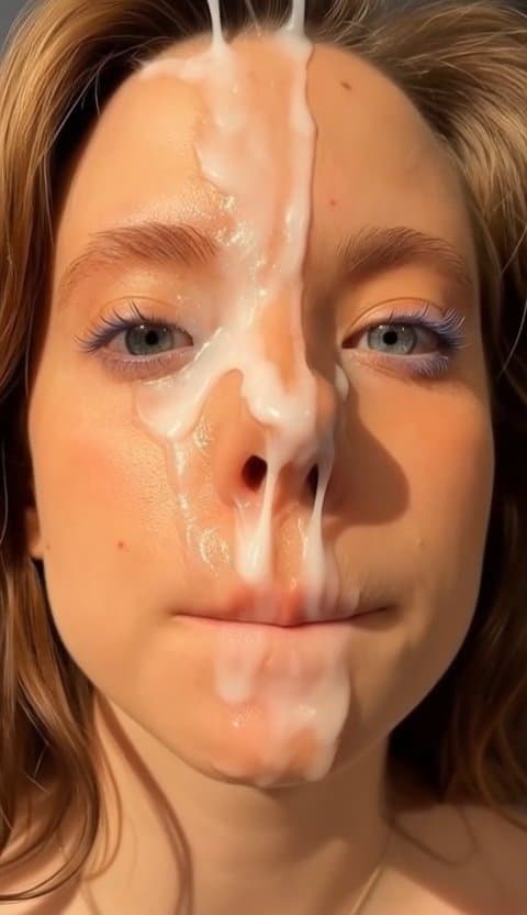 Amateur 18 years old blowbang casting