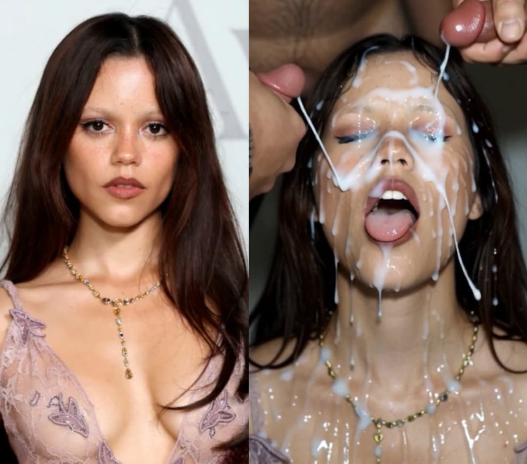 bukake in her face on slowmo (ai)