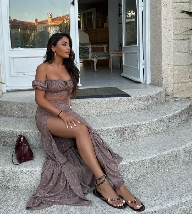 Sexy glamour feet pedicure woman