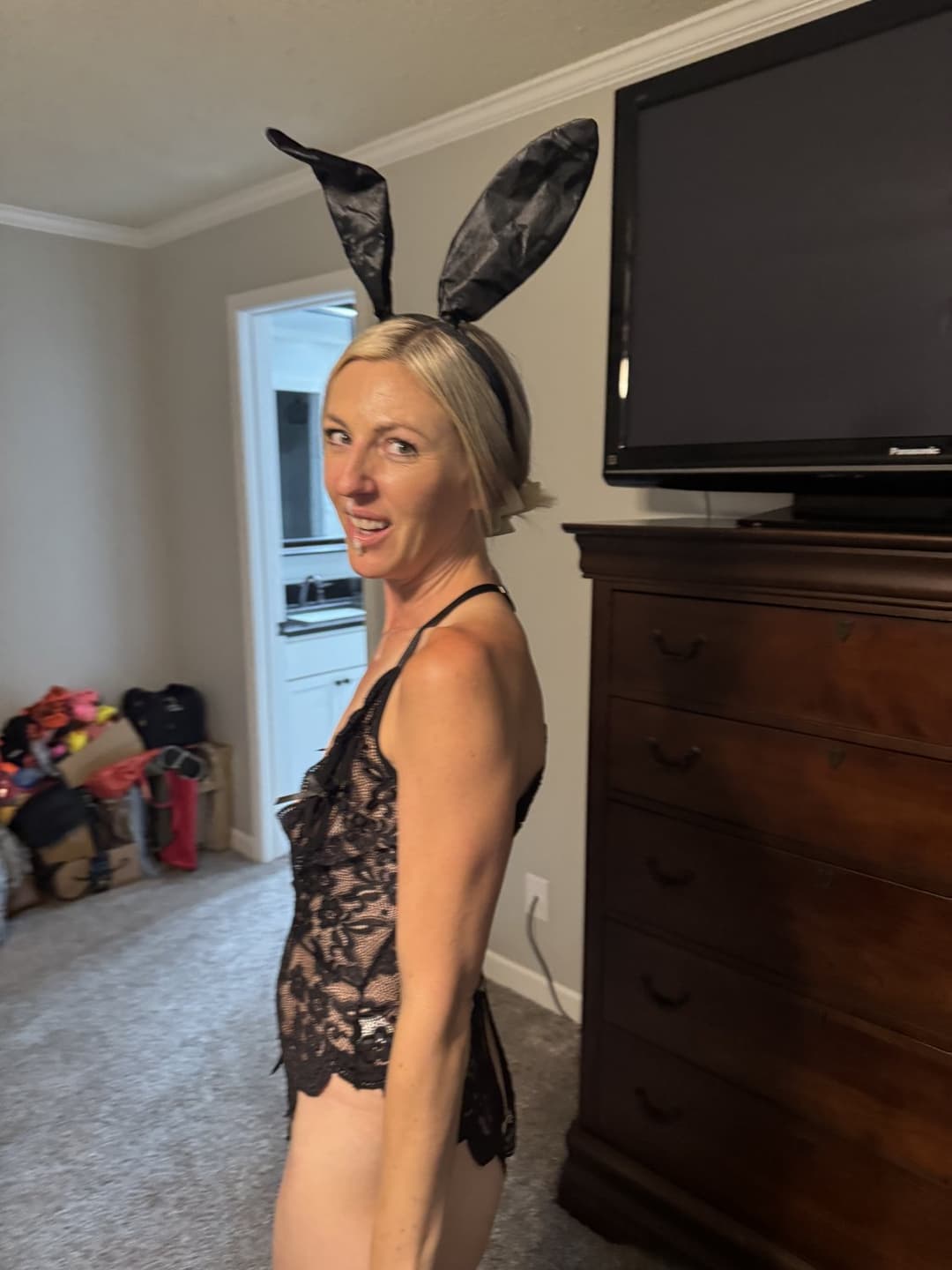 Milf Kitty- Naughty Cumslut Easter Bunny Edition