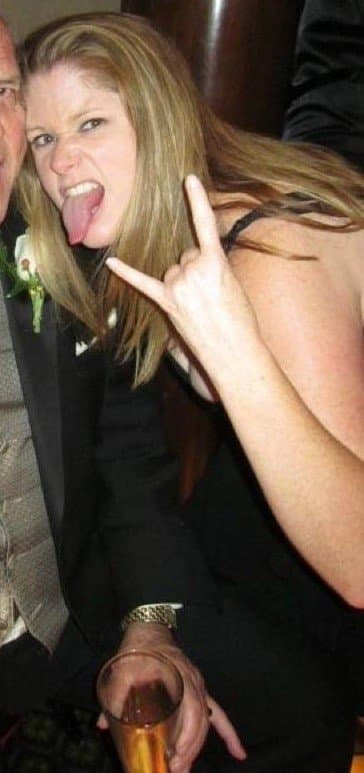 Brooke was happy to flash her tits and let someone feel her up on Bourbon Street at mardi gras