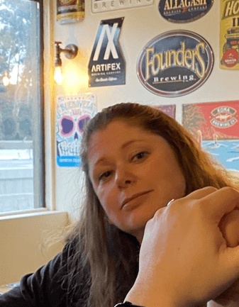 Brooke was happy to flash her tits and let someone feel her up on Bourbon Street at mardi gras