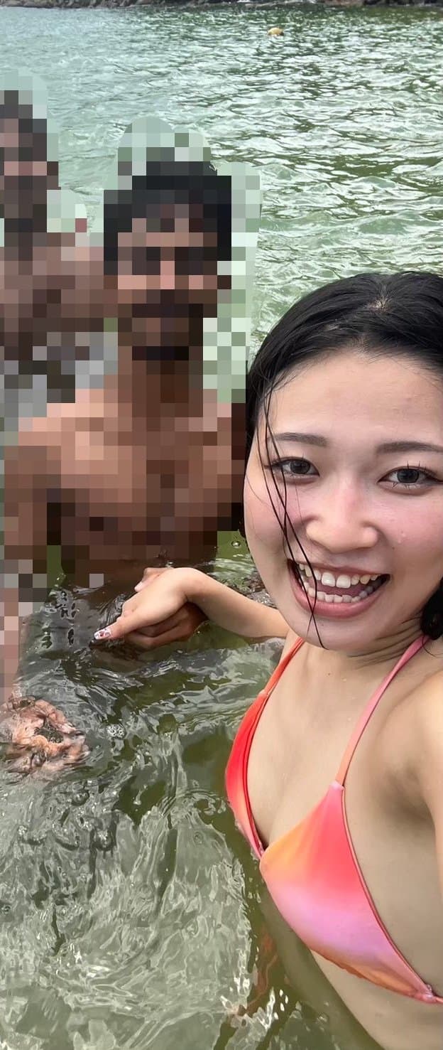 Crazy Japanese Girl shows feet in India loves indian men cheats on me in India