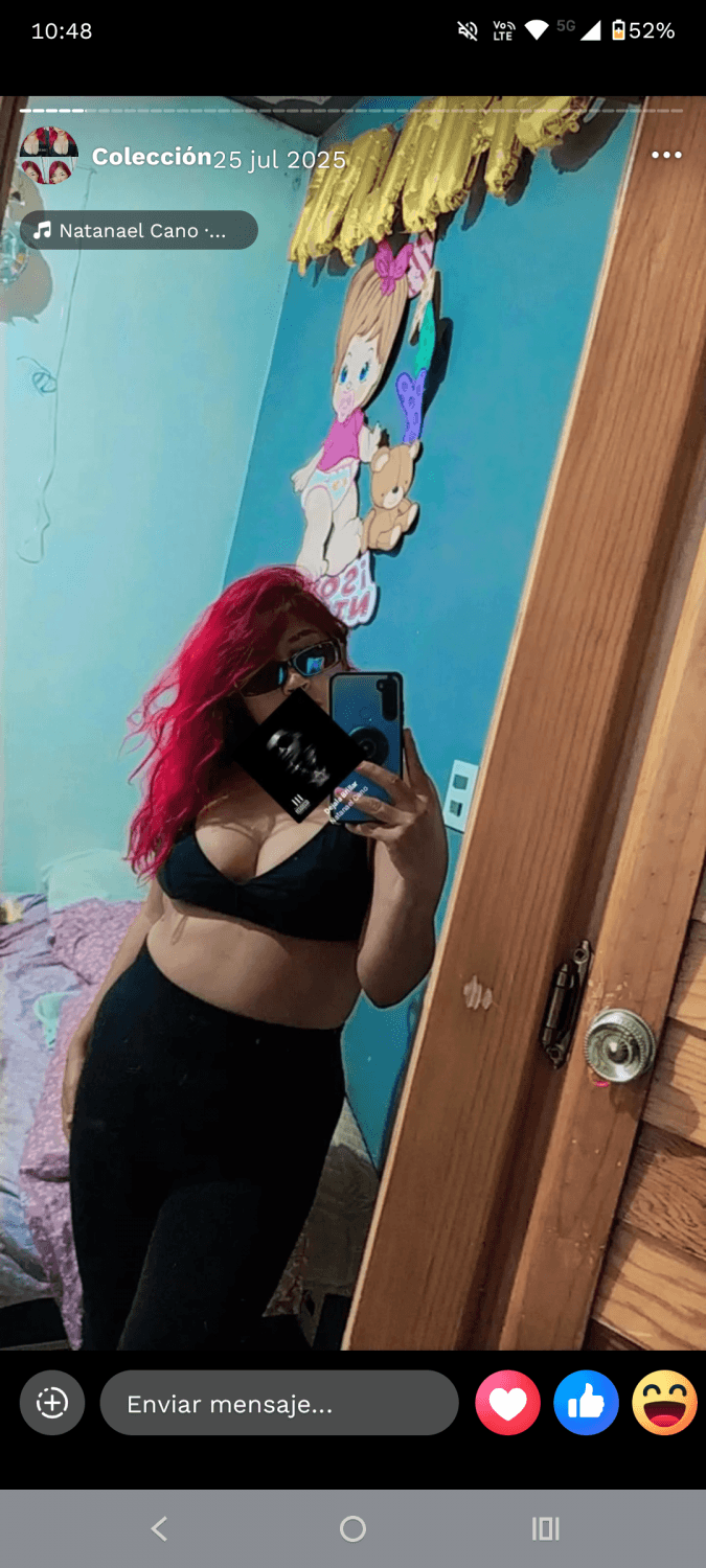 Morena caliente tetona