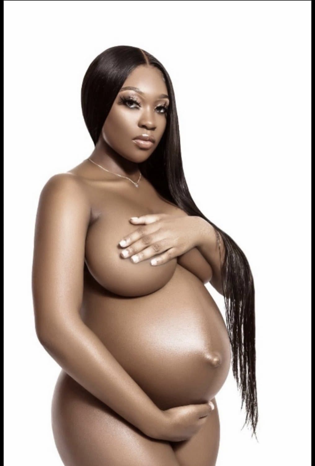 Pregnant whores Dejah, Dana & Heaven get cocked by horny perv