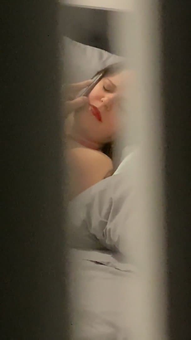 StepMom Caught Masturbating On The Phone By Her Son