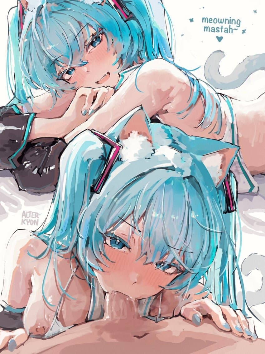 Hatsune Miku is a Dumb Slut // Rule 34 Hentai Gallery