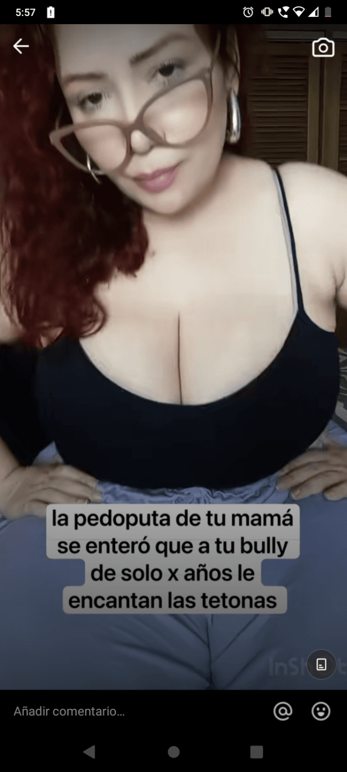 Me encanta que mami salga con mi bullying