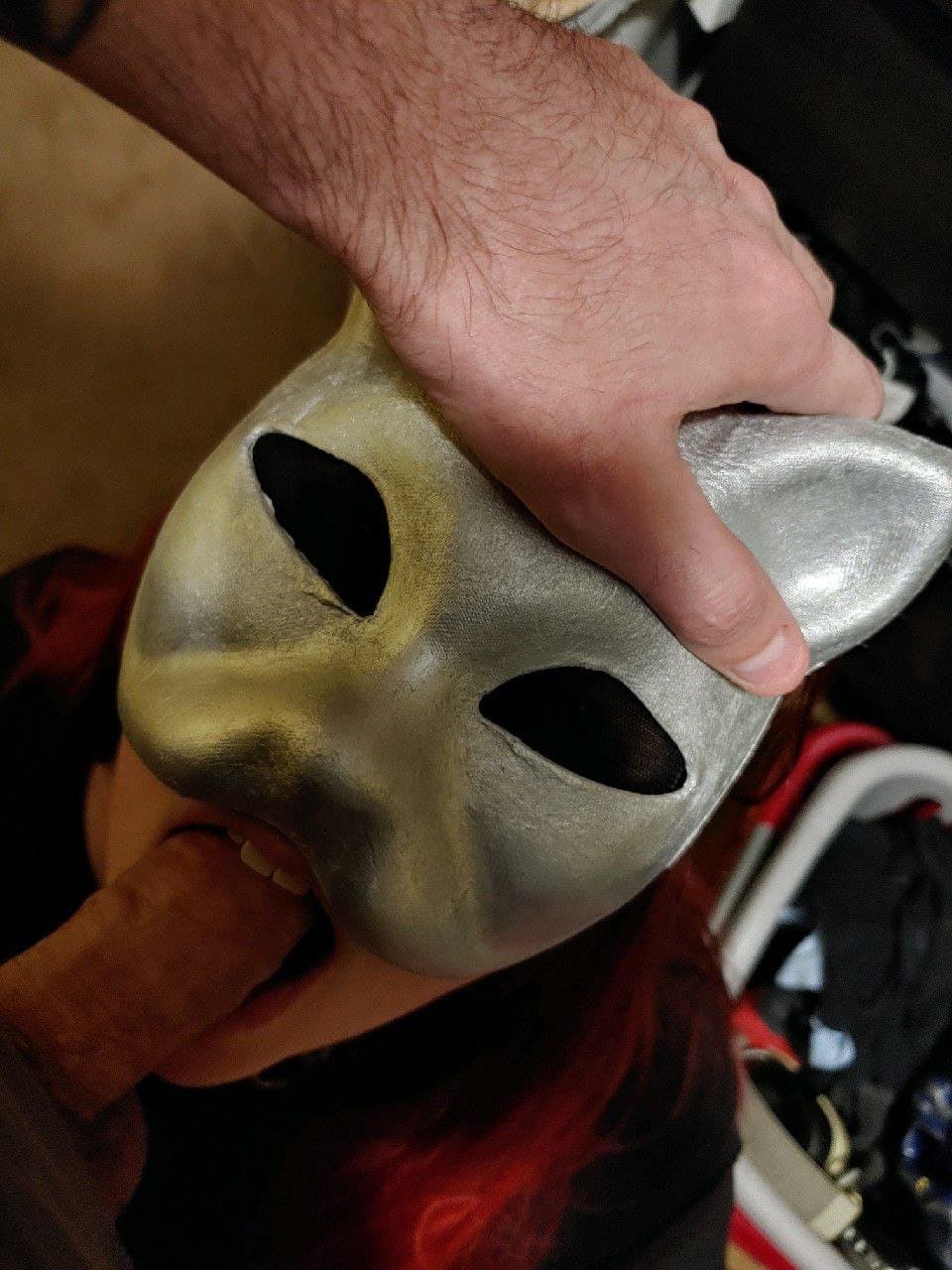 Innocent sexy redhead wife using baddragon like real whore