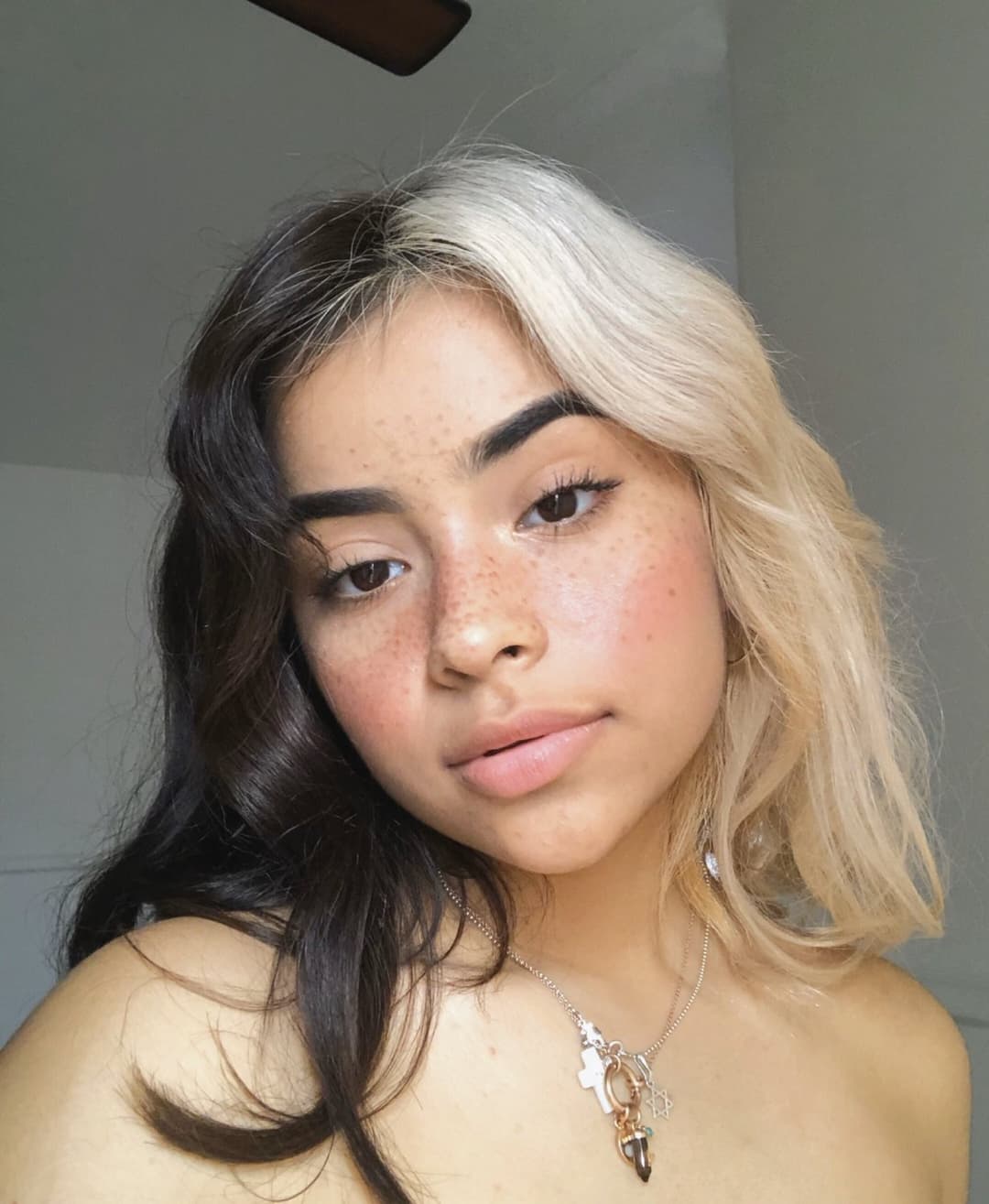 latina bitch with some colored hair is fine asf