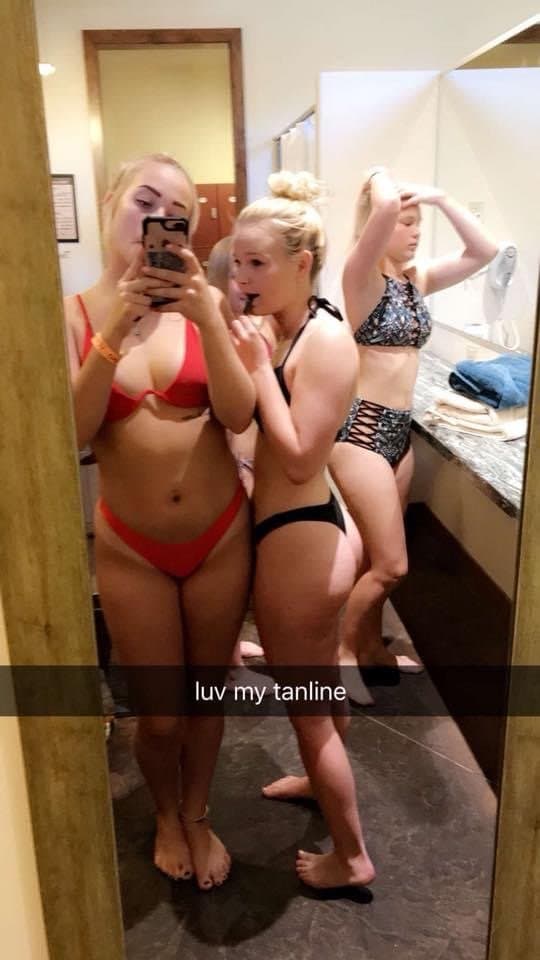 She doesnt care about her bf at parties