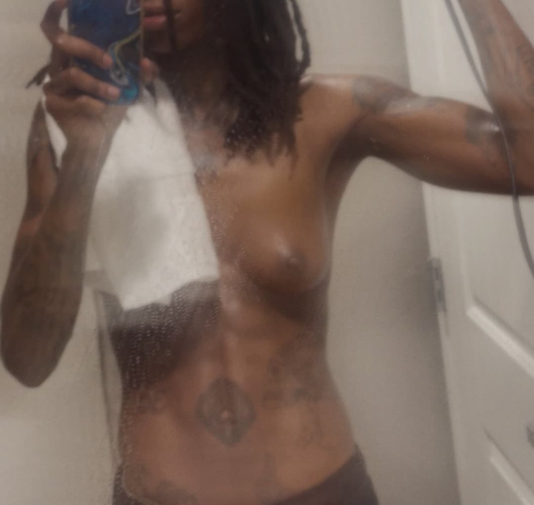 Black dyke stud ebony tomboy Tajee P2