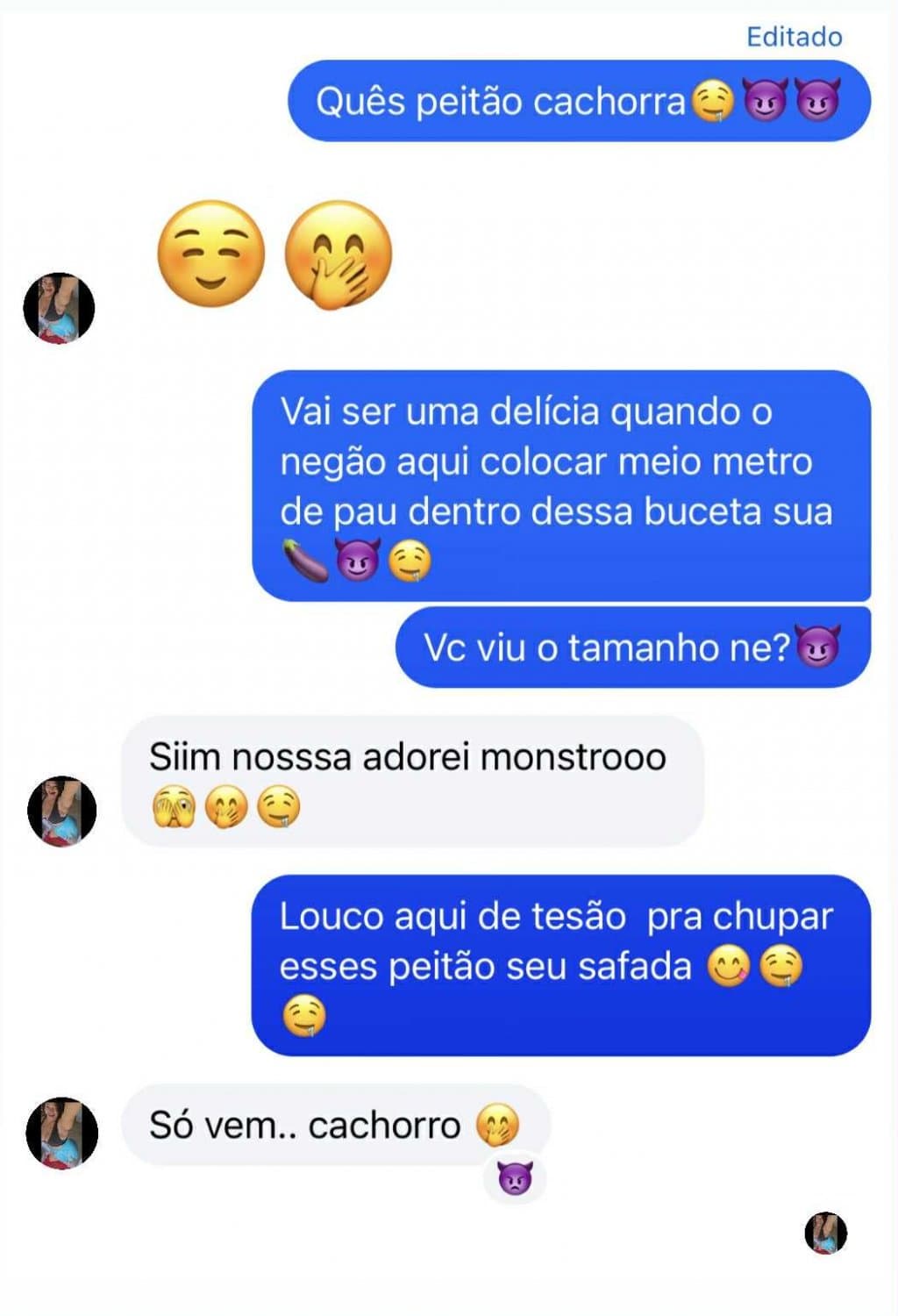 Tetuda cachorra vazada, negão adora paitão monstro pau grande peito grande combinação perfeita ??