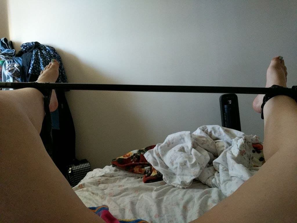 My dirty Kik piggy whore daughter in bondage tape going to send this to her bio dad