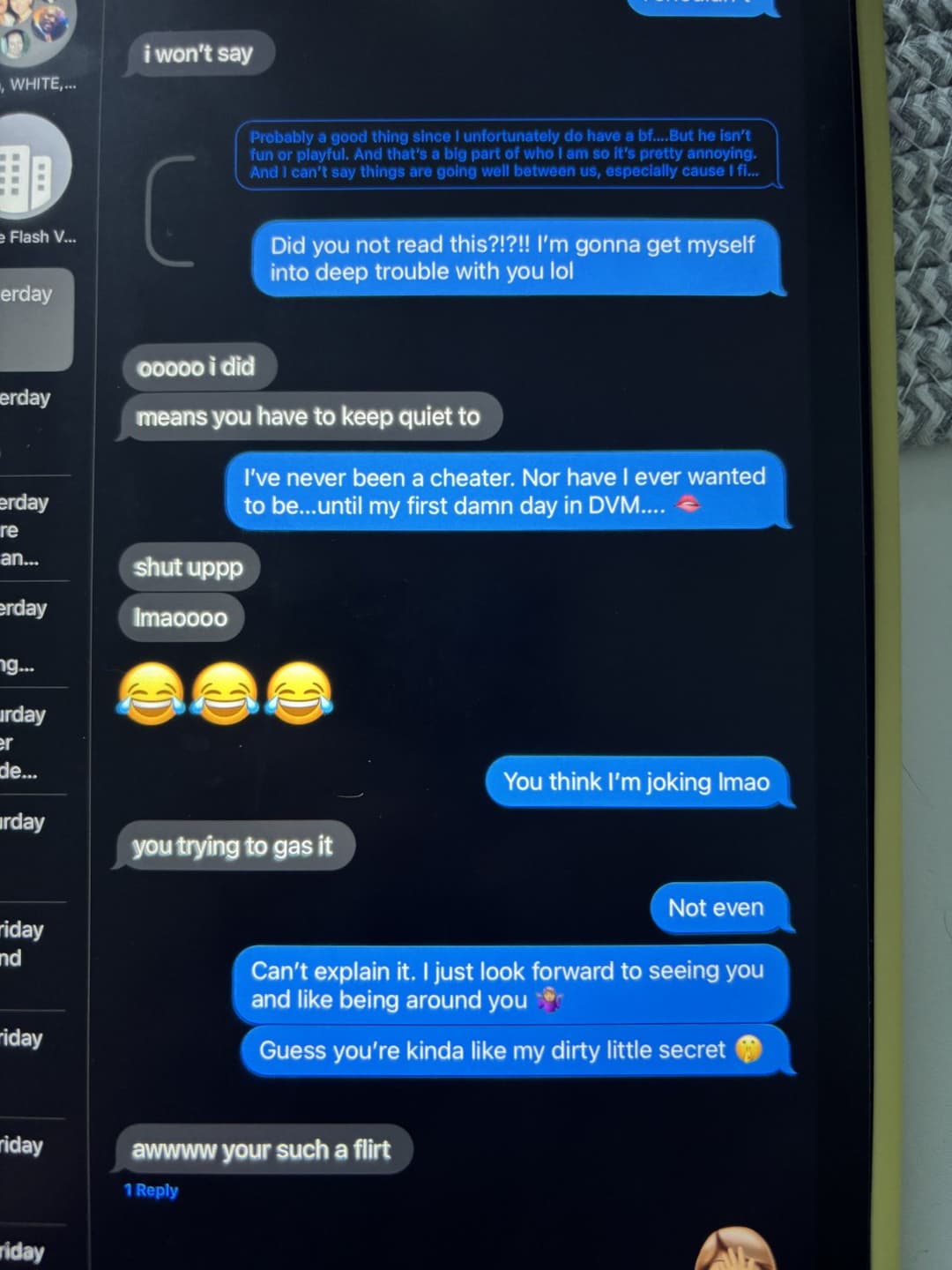 Big tits bbw creampied by side piece cheater (texts & video included)