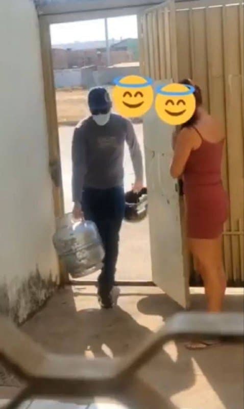 liberou pro entregador de gás, vídeo compl3to no l1nk da b1o