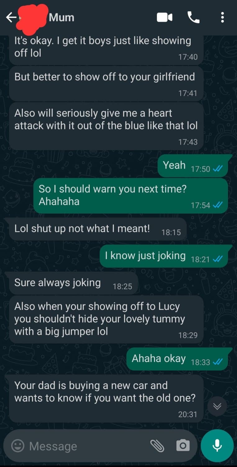 Sexting my Mom Part 2