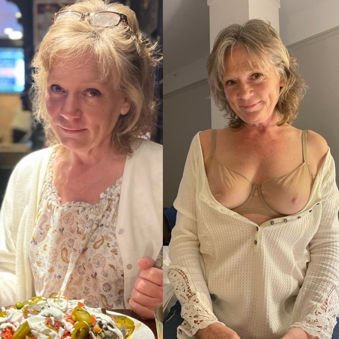 Small town mom and wife Bras and tit pics she has sent her son and friends