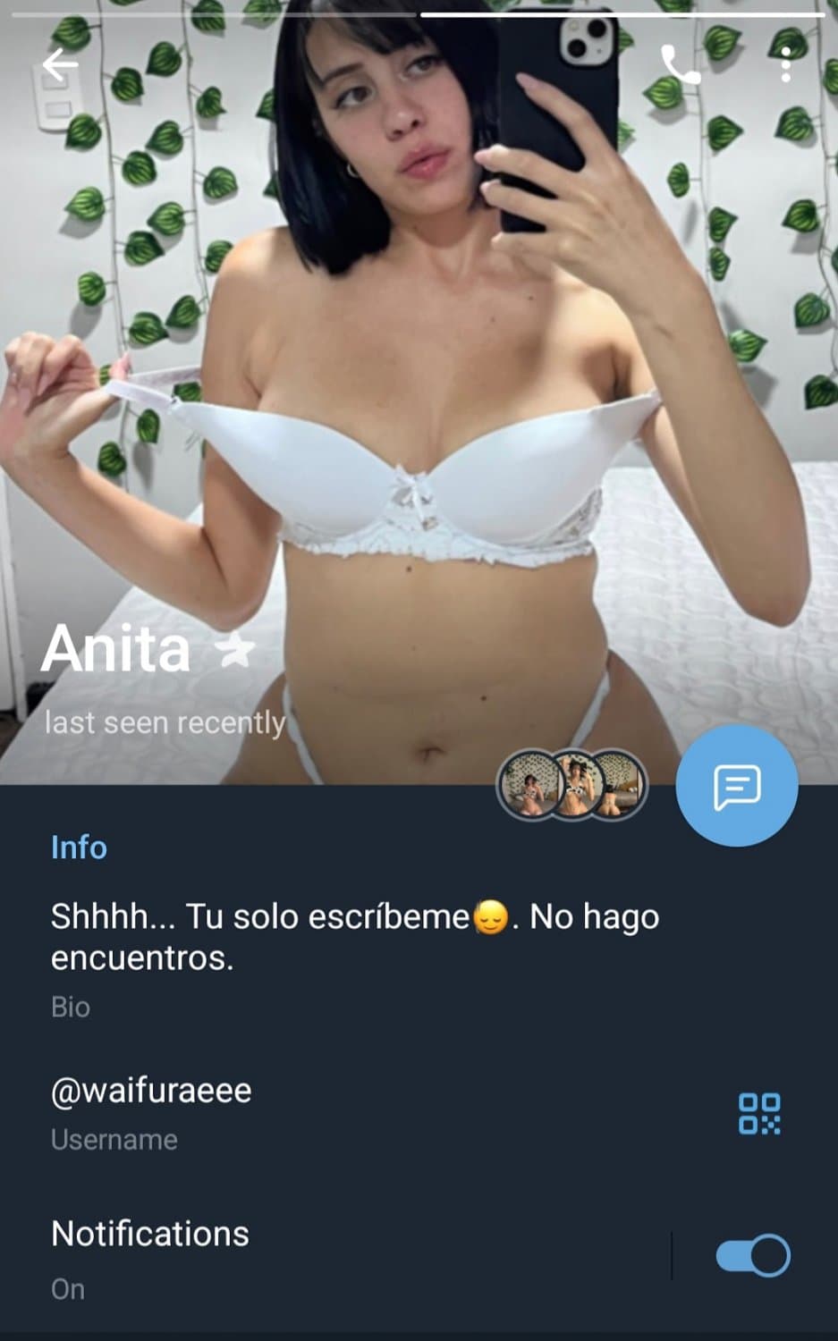 Telegram seller wants exposure go to her for custom content or to donate @waifuraeee