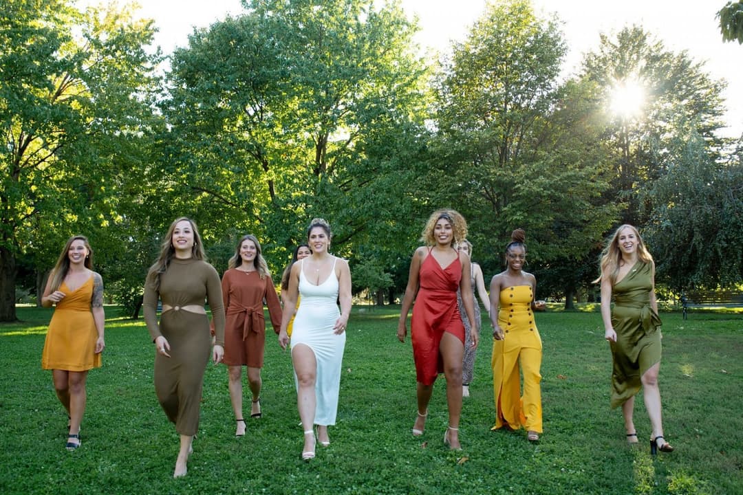 Epic Boudoir ⁄⁄ 9 College Besties Put on Lingerie for Bride to Be to Share w⁄ Hubby