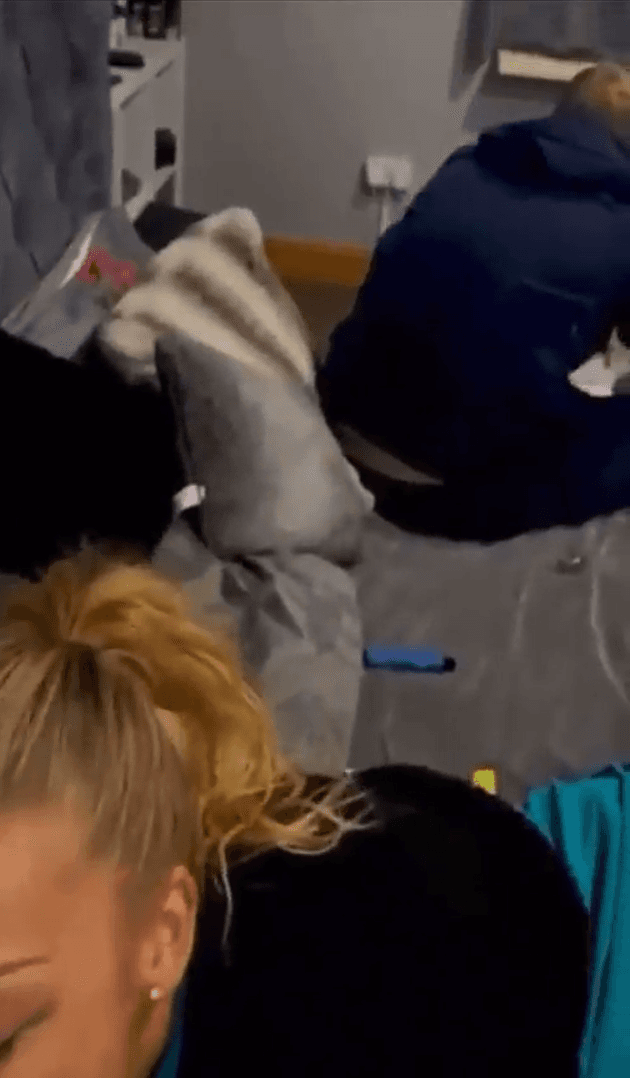 Blowjob in front of her boyfriend?