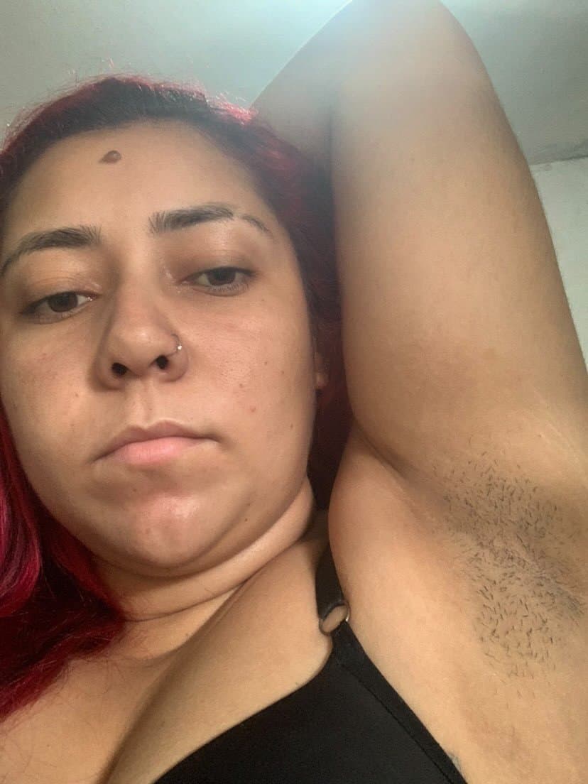 Fetish stubble Armpit