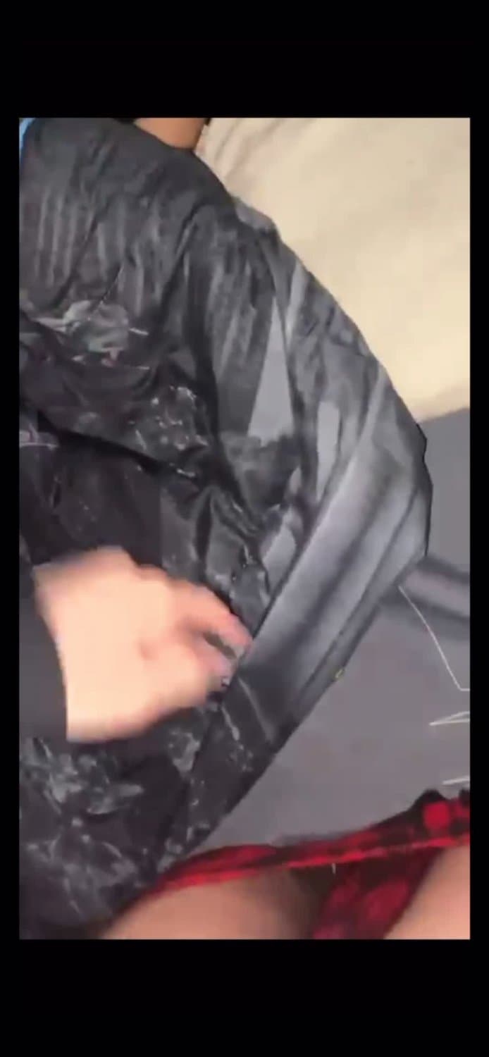 Sister asked sleeping brother to touch her pussy