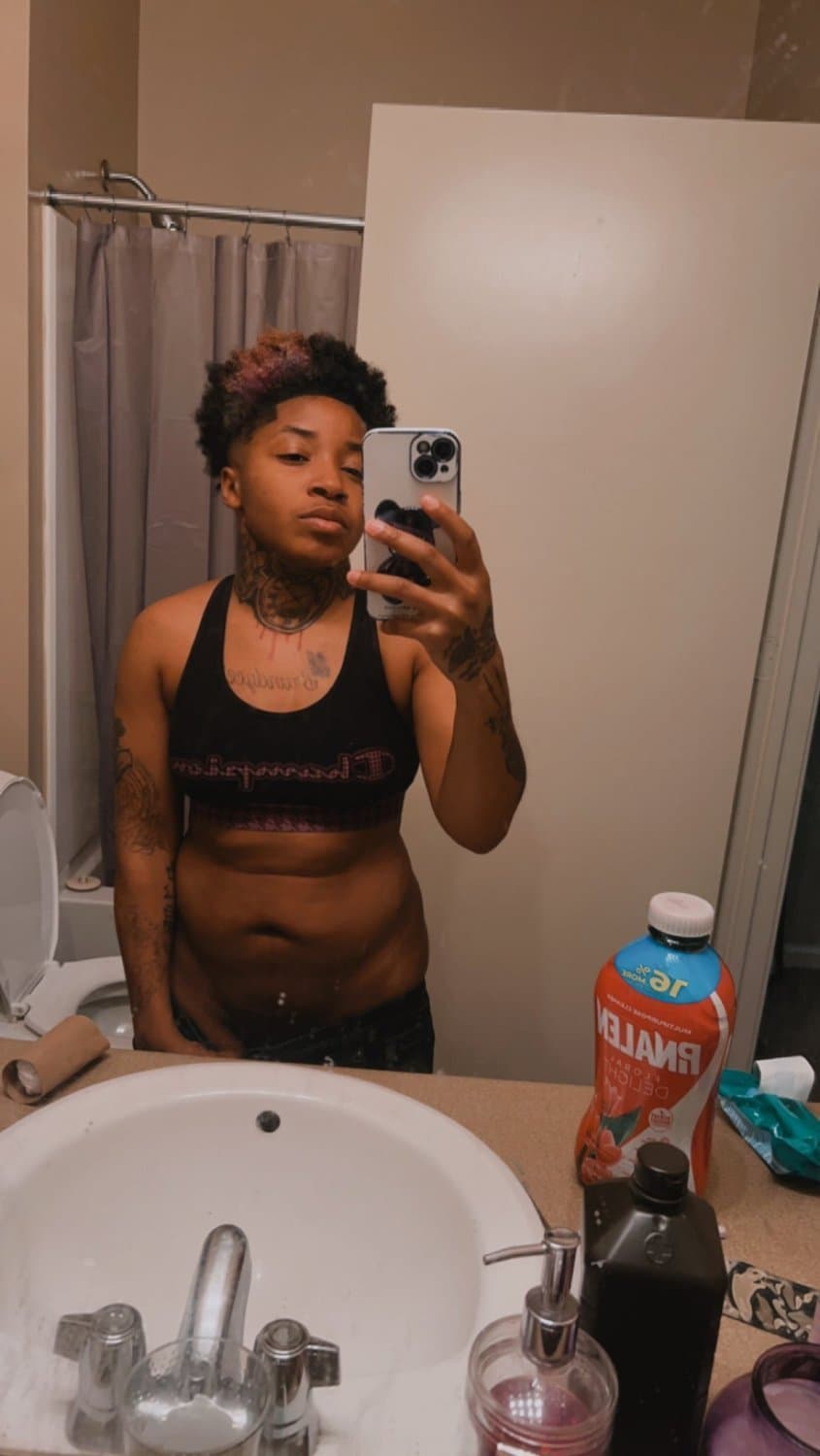 Saint 11 Ebony/Black Dyke/stud/tomboy/lesbian/butch