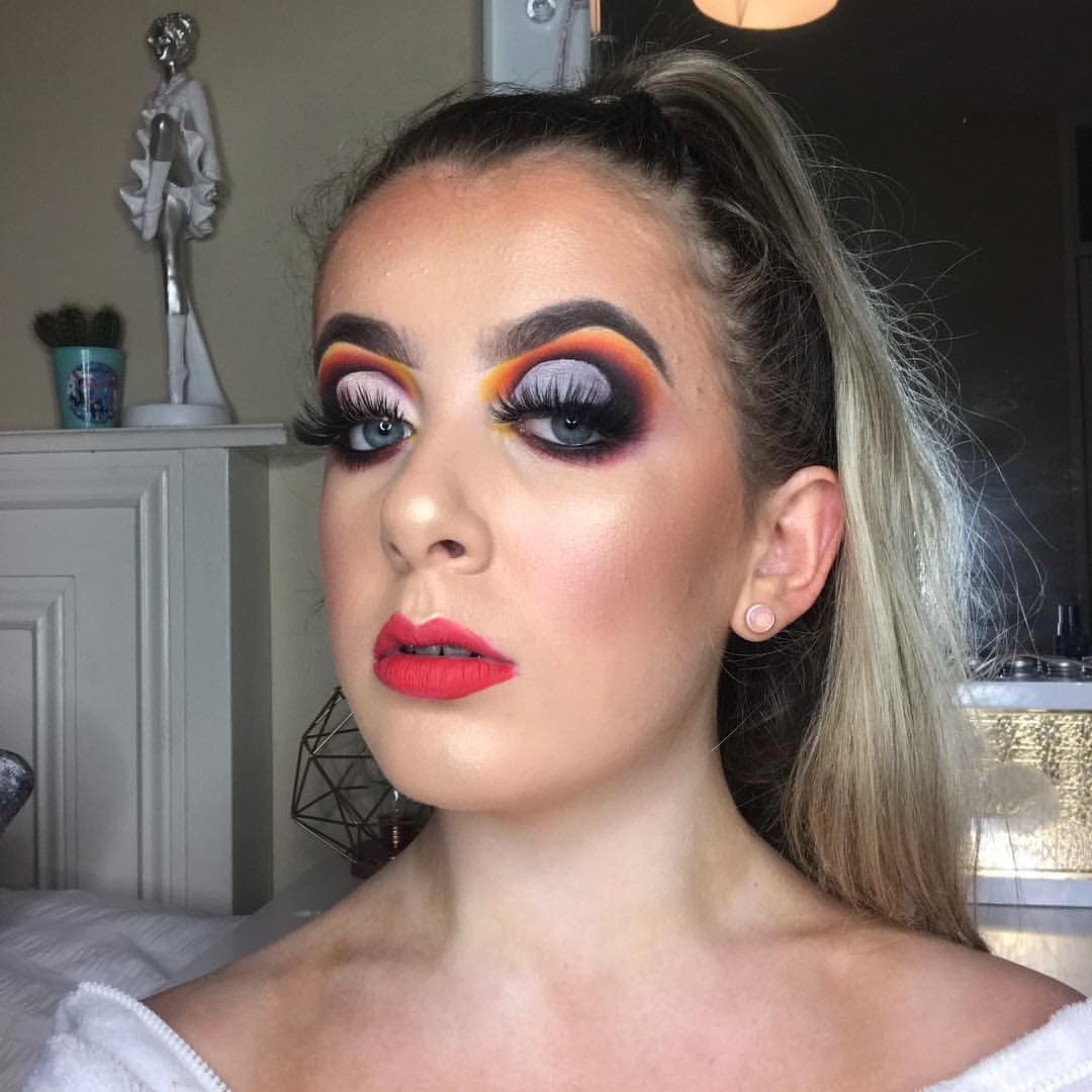 Heavy makeup slut Emma