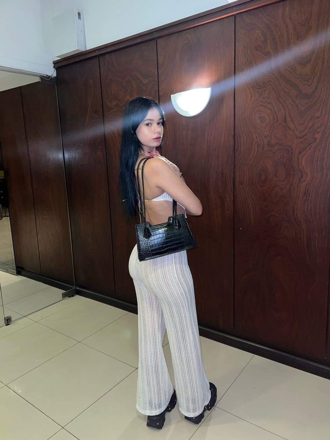 Wanna see her butthole? Or is that weird?