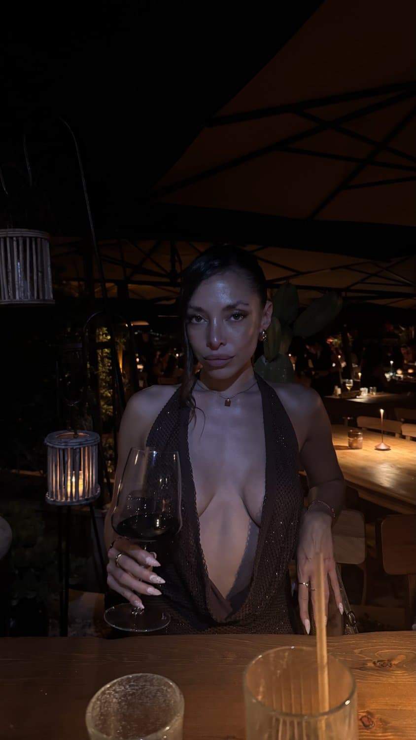 A little drink, a little lipstick, a lot of you