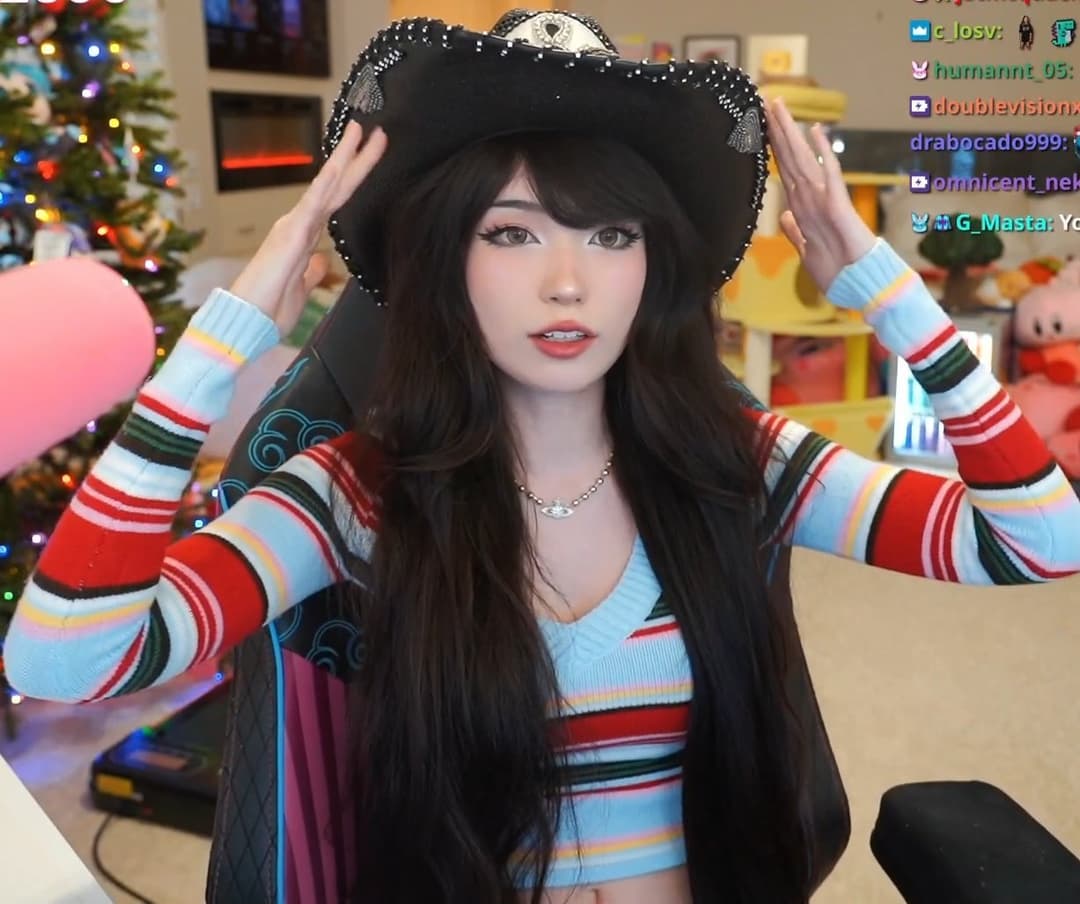 Em1 twitch streamer cowboy nudes AI